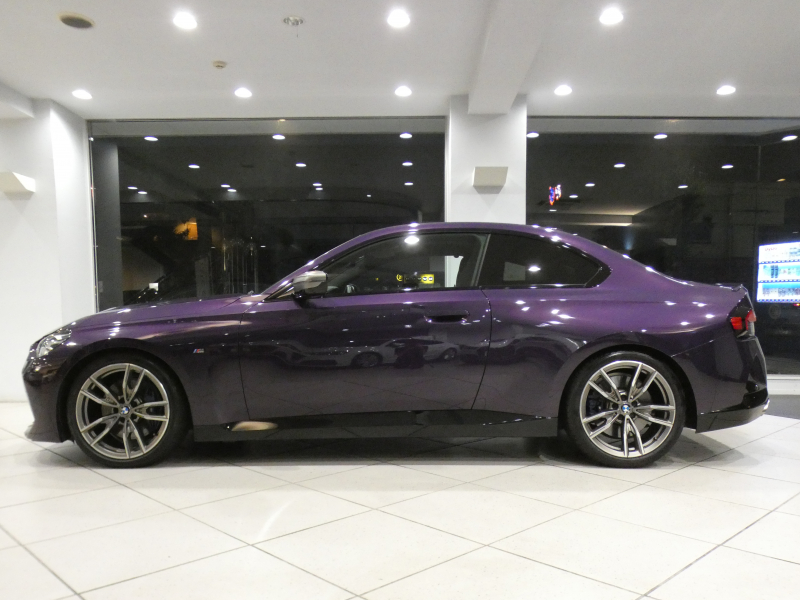 BMW 2シリーズ M240i Xﾄﾞﾗｲﾌﾞ ｸｰﾍﾟ ﾊｲﾗｲﾝPKG　ｺﾝﾌｫA Dｱｼｽﾄ 追ACC ﾚｰﾝDW 衝突軽減 黒革 ﾋｰﾀｰ iﾄﾞﾗｲﾌﾞﾅﾋﾞ(第7世代) ﾗｲﾌﾞCP ﾜｲﾔﾚｽCH ﾍｯﾄﾞｱｯﾌﾟDSP 全周囲ｶﾒﾗ PDC LEDﾗｲﾄ Mﾊｲﾗｲﾀｰｽﾞｲﾙﾐ 専用ｴｸｽﾃﾘｱ&19AW 387ps　2年保証