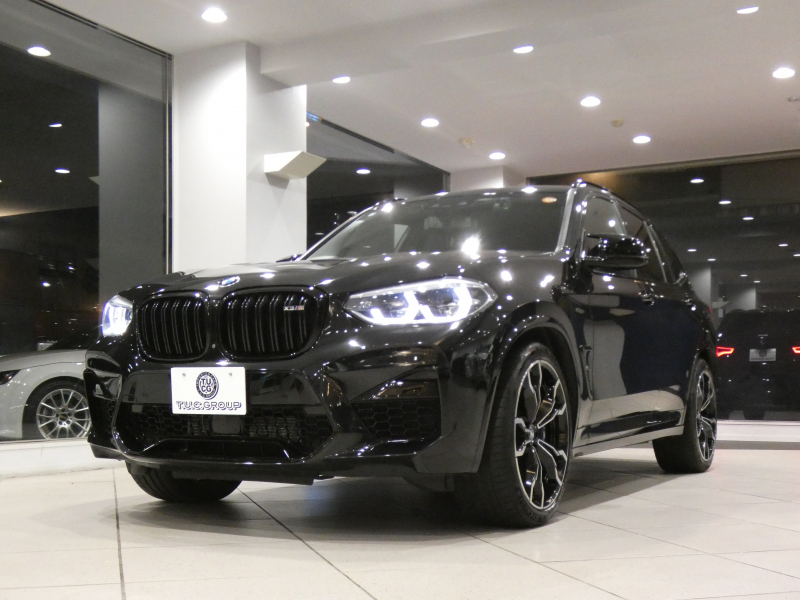BMW Mシリーズ X3 Mｺﾝﾍﾟﾃｨｼｮﾝ　ｺﾝﾌｫA Dｱｼｽﾄ+ 追ACC ﾚｰﾝCHW 衝突軽減 黒革 ﾋｰﾀｰ&ﾍﾞﾝﾁﾚｰﾀｰ iﾄﾞﾗｲﾌﾞﾅﾋﾞﾗｲﾌﾞCP harman/K ｼﾞｪｽﾁｬｰC ﾍｯﾄﾞｱｯﾌﾟDSP LEDﾗｲﾄ 専用ｴｸｽﾃﾘｱ&21AW 510ps　2年保証