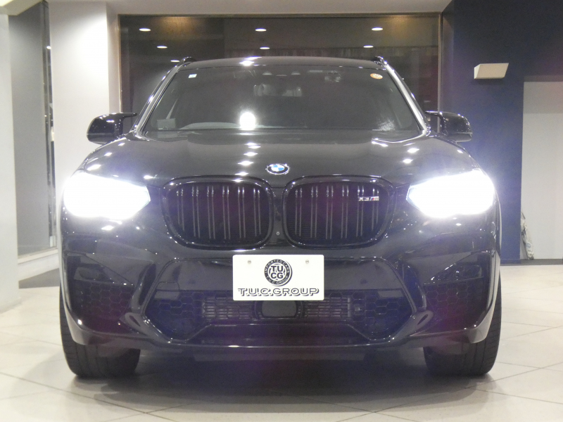 BMW Mシリーズ X3 Mｺﾝﾍﾟﾃｨｼｮﾝ　ｺﾝﾌｫA Dｱｼｽﾄ+ 追ACC ﾚｰﾝCHW 衝突軽減 黒革 ﾋｰﾀｰ&ﾍﾞﾝﾁﾚｰﾀｰ iﾄﾞﾗｲﾌﾞﾅﾋﾞﾗｲﾌﾞCP harman/K ｼﾞｪｽﾁｬｰC ﾍｯﾄﾞｱｯﾌﾟDSP LEDﾗｲﾄ 専用ｴｸｽﾃﾘｱ&21AW 510ps　2年保証