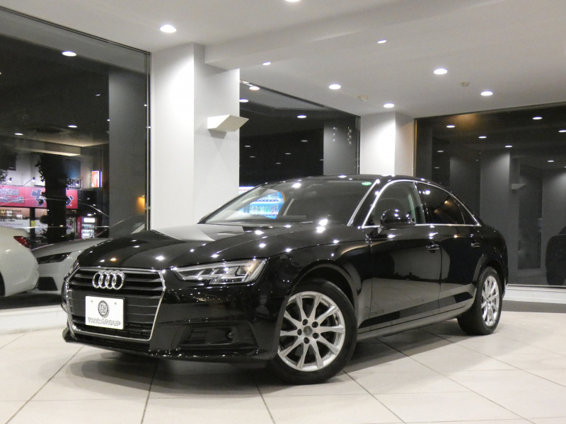 アウディ A4 A4ｾﾀﾞﾝ 2.0TFSI ﾗｸﾞｼﾞｭｱﾘｰPKG　1ｵｰﾅｰ ADVｷｰ 追ACC ﾚｰﾝｱｼｽﾄ ｱｳﾃﾞｨﾌﾟﾚｾﾝｽ 黒革 ﾋｰﾀｰ MMIﾅﾋﾞTV ﾊﾞｰﾁｬﾙCP Bｶﾒﾗ PDC ﾏﾄﾘｸｽLED 17AW　2年保証