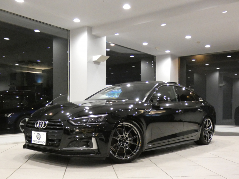 アウディ A5 A5ｽﾎﾟｰﾂﾊﾞｯｸ 40TFSI Sﾗｲﾝ&ｱｼｽﾀﾝｽPKG　1ｵｰﾅｰ 追ACC ﾚｰﾝ&ｻｲﾄﾞｱｼｽﾄ ｱｳﾃﾞｨﾌﾟﾚｾﾝｽ 半革 全席ﾋｰﾀｰ ﾊﾟﾉﾗﾏSR MMIﾅﾋﾞ ﾊﾞｰﾁｬﾙCP 全周囲ｶﾒﾗ PDC ﾏﾄﾘｸｽLED Sﾗｲﾝｴｸｽﾃﾘｱ KWｻｽﾍﾟﾝｼｮﾝ ﾚｲｽﾞ19AW　2年保証