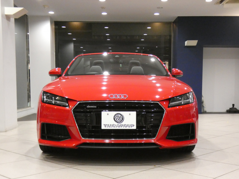 アウディ TTロードスター TTﾛｰﾄﾞｽﾀｰ 2.0TFSIｸﾜﾄﾛ Sﾗｲﾝ&ｱｼｽﾀﾝｽPKG　ADVｷｰ 黒幌/黒半革 Pｼｰﾄ MMIﾅﾋﾞTV ﾊﾞｰﾁｬﾙCP 前後ｾﾝｻｰ LEDﾗｲﾄ Sﾗｲﾝｴｸｽﾃﾘｱ ｱｰﾊﾞﾝｽﾎﾟｰﾂLTD20AW　2年保証