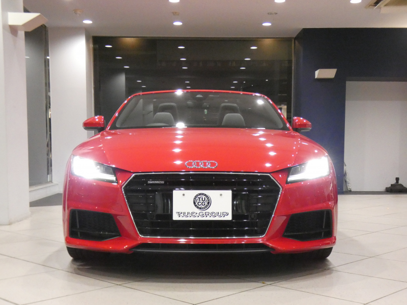 アウディ TTロードスター TTﾛｰﾄﾞｽﾀｰ 2.0TFSIｸﾜﾄﾛ Sﾗｲﾝ&ｱｼｽﾀﾝｽPKG　ADVｷｰ 黒幌/黒半革 Pｼｰﾄ MMIﾅﾋﾞTV ﾊﾞｰﾁｬﾙCP 前後ｾﾝｻｰ LEDﾗｲﾄ Sﾗｲﾝｴｸｽﾃﾘｱ ｱｰﾊﾞﾝｽﾎﾟｰﾂLTD20AW　2年保証