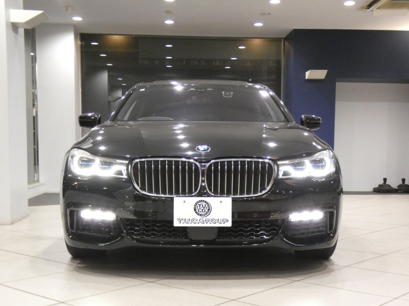 BMW 7シリーズ 750i Mｽﾎﾟｰﾂ　ｺﾝﾌｫA Dｱｼｽﾄ+ 追ACC ﾚｰﾝCHW 衝突軽減 茶革 全席ﾋｰﾀｰ ﾍﾞﾝﾁﾚｰﾀｰ ﾏｯｻｰｼﾞ機能 ｻﾝﾙｰﾌ ﾀｯﾁP対応iﾄﾞﾗｲﾌﾞﾅﾋﾞ(第6世代) 全周ｶﾒﾗ PDC ｼﾞｬｽﾁｬｰC LEDﾚｰｻﾞｰﾗｲﾄ Mｽﾎﾟｰﾂｴｱﾛ&20AW ｽﾎﾟｰﾂEX　2年保証