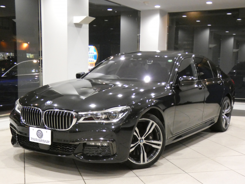 BMW 7シリーズ 750i Mｽﾎﾟｰﾂ　ｺﾝﾌｫA Dｱｼｽﾄ+ 追ACC ﾚｰﾝCHW 衝突軽減 茶革 全席ﾋｰﾀｰ ﾍﾞﾝﾁﾚｰﾀｰ ﾏｯｻｰｼﾞ機能 ｻﾝﾙｰﾌ ﾀｯﾁP対応iﾄﾞﾗｲﾌﾞﾅﾋﾞ(第6世代) 全周ｶﾒﾗ PDC ｼﾞｬｽﾁｬｰC LEDﾚｰｻﾞｰﾗｲﾄ Mｽﾎﾟｰﾂｴｱﾛ&20AW ｽﾎﾟｰﾂEX　2年保証