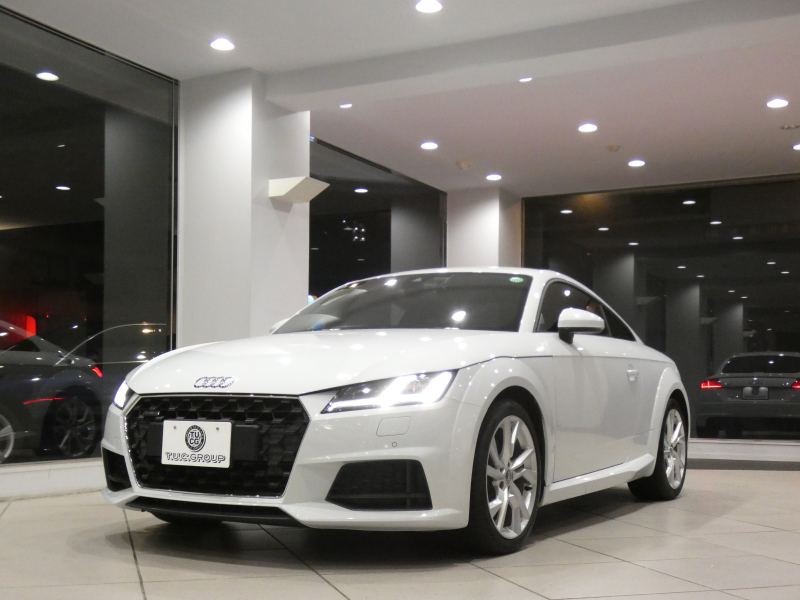 アウディ TTクーペ TTｸｰﾍﾟ 45TFSIｸﾜﾄﾛ ﾚｻﾞｰ&ｺﾝﾌｫｰﾄPKG　後期 ADVｷｰ ﾚｰﾝ&ｻｲﾄﾞｱｼｽﾄ ｸﾙｺﾝ 茶革 ﾋｰﾀｰ MMIﾅﾋﾞ ﾊﾞｰﾁｬﾙCP Bｶﾒﾗ PDC ﾏﾄﾘｸｽLED 18AW　2年保証