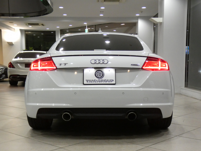 アウディ TTクーペ TTｸｰﾍﾟ 45TFSIｸﾜﾄﾛ ﾚｻﾞｰ&ｺﾝﾌｫｰﾄPKG　後期 ADVｷｰ ﾚｰﾝ&ｻｲﾄﾞｱｼｽﾄ ｸﾙｺﾝ 茶革 ﾋｰﾀｰ MMIﾅﾋﾞ ﾊﾞｰﾁｬﾙCP Bｶﾒﾗ PDC ﾏﾄﾘｸｽLED 18AW　2年保証