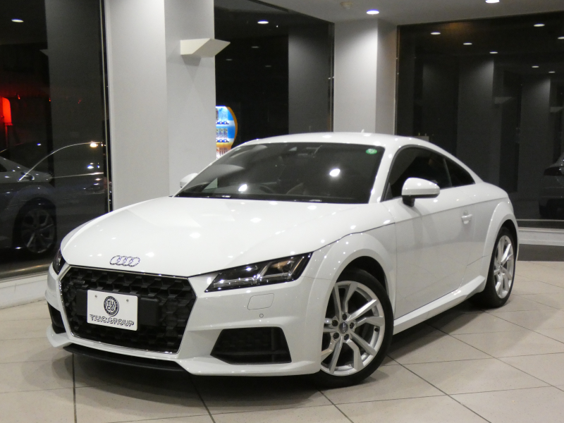 アウディ TTクーペ TTｸｰﾍﾟ 45TFSIｸﾜﾄﾛ ﾚｻﾞｰ&ｺﾝﾌｫｰﾄPKG　後期 ADVｷｰ ﾚｰﾝ&ｻｲﾄﾞｱｼｽﾄ ｸﾙｺﾝ 茶革 ﾋｰﾀｰ MMIﾅﾋﾞ ﾊﾞｰﾁｬﾙCP Bｶﾒﾗ PDC ﾏﾄﾘｸｽLED 18AW　2年保証