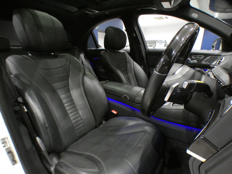 メルセデスベンツ Sクラス S450 ｴｸｽｸﾙｰｼﾌﾞ AMGﾗｲﾝ　ISG搭載 後期 黒革 全席ﾋｰﾀｰ ﾍﾞﾝﾁﾚｰﾀｰ ﾏｯｻｰｼﾞ ｻﾝﾙｰﾌ ﾅﾋﾞTV ﾌﾞﾙﾒｽﾀｰ Meｺﾈｸﾄ 全周囲ｶﾒﾗ PTS ﾏﾙﾁﾋﾞｰﾑLED AMGｽﾀｲﾘﾝｸﾞ&19AW ｵｰﾄﾄﾗﾝｸ　2年保証