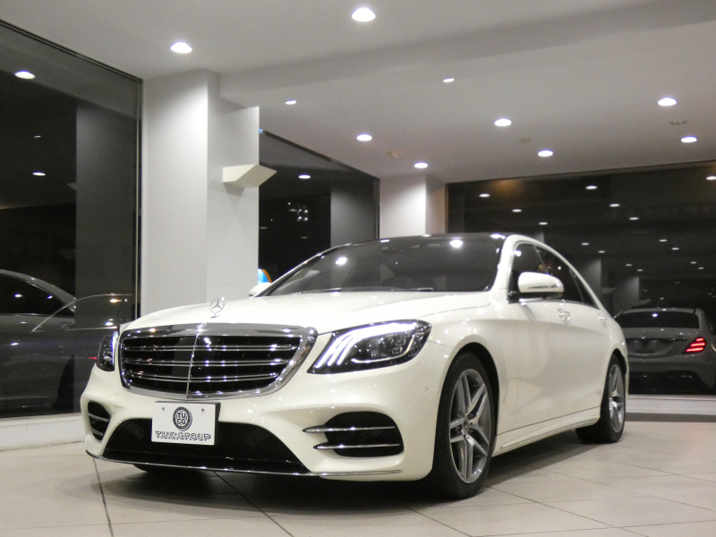 メルセデスベンツ Sクラス S450 ｴｸｽｸﾙｰｼﾌﾞ AMGﾗｲﾝ　ISG搭載 後期 黒革 全席ﾋｰﾀｰ ﾍﾞﾝﾁﾚｰﾀｰ ﾏｯｻｰｼﾞ ｻﾝﾙｰﾌ ﾅﾋﾞTV ﾌﾞﾙﾒｽﾀｰ Meｺﾈｸﾄ 全周囲ｶﾒﾗ PTS ﾏﾙﾁﾋﾞｰﾑLED AMGｽﾀｲﾘﾝｸﾞ&19AW ｵｰﾄﾄﾗﾝｸ　2年保証