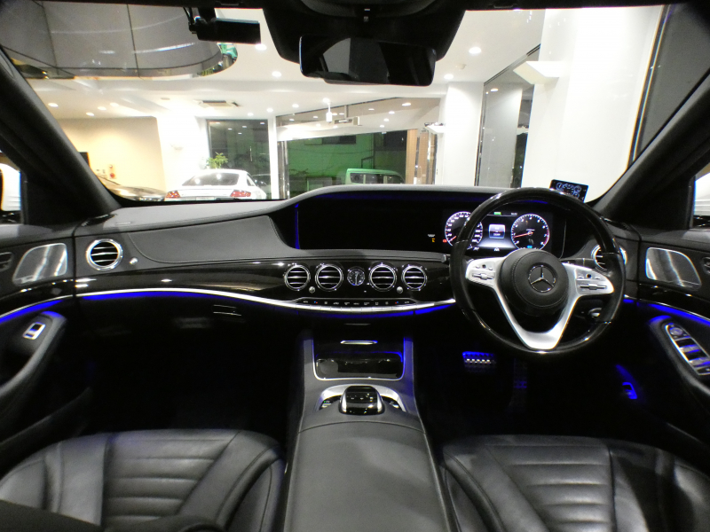 メルセデスベンツ Sクラス S450 ｴｸｽｸﾙｰｼﾌﾞ AMGﾗｲﾝ　ISG搭載 後期 黒革 全席ﾋｰﾀｰ ﾍﾞﾝﾁﾚｰﾀｰ ﾏｯｻｰｼﾞ ｻﾝﾙｰﾌ ﾅﾋﾞTV ﾌﾞﾙﾒｽﾀｰ Meｺﾈｸﾄ 全周囲ｶﾒﾗ PTS ﾏﾙﾁﾋﾞｰﾑLED AMGｽﾀｲﾘﾝｸﾞ&19AW ｵｰﾄﾄﾗﾝｸ　2年保証