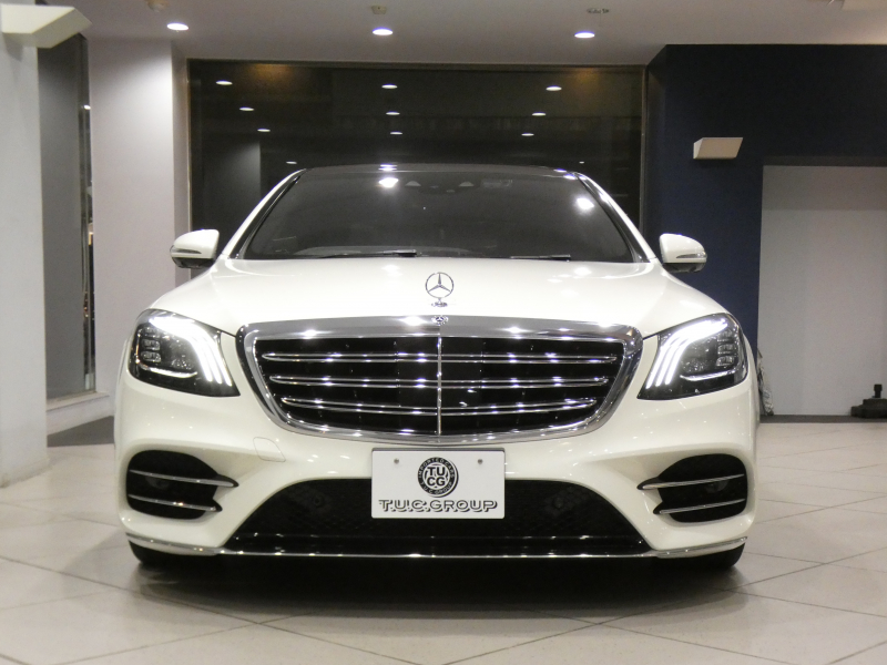 メルセデスベンツ Sクラス S450 ｴｸｽｸﾙｰｼﾌﾞ AMGﾗｲﾝ　ISG搭載 後期 黒革 全席ﾋｰﾀｰ ﾍﾞﾝﾁﾚｰﾀｰ ﾏｯｻｰｼﾞ ｻﾝﾙｰﾌ ﾅﾋﾞTV ﾌﾞﾙﾒｽﾀｰ Meｺﾈｸﾄ 全周囲ｶﾒﾗ PTS ﾏﾙﾁﾋﾞｰﾑLED AMGｽﾀｲﾘﾝｸﾞ&19AW ｵｰﾄﾄﾗﾝｸ　2年保証