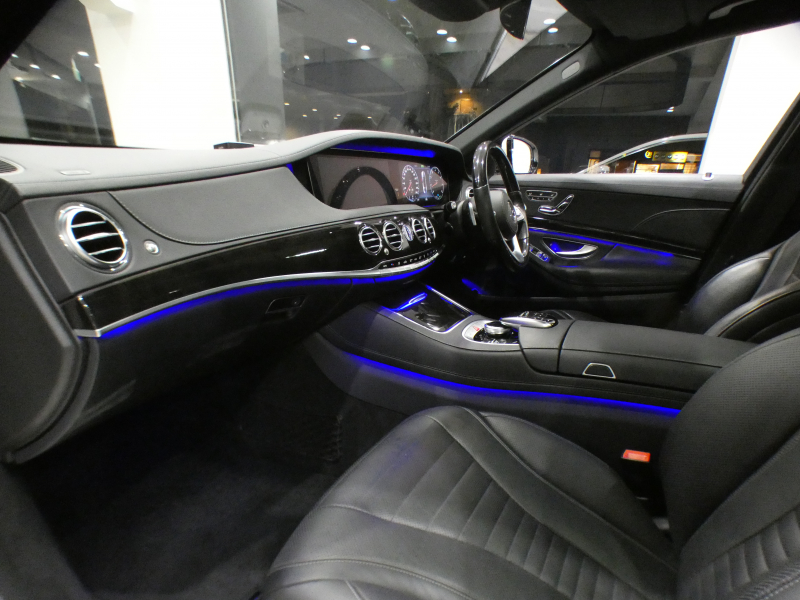 メルセデスベンツ Sクラス S450 ｴｸｽｸﾙｰｼﾌﾞ AMGﾗｲﾝ　ISG搭載 後期 黒革 全席ﾋｰﾀｰ ﾍﾞﾝﾁﾚｰﾀｰ ﾏｯｻｰｼﾞ ｻﾝﾙｰﾌ ﾅﾋﾞTV ﾌﾞﾙﾒｽﾀｰ Meｺﾈｸﾄ 全周囲ｶﾒﾗ PTS ﾏﾙﾁﾋﾞｰﾑLED AMGｽﾀｲﾘﾝｸﾞ&19AW ｵｰﾄﾄﾗﾝｸ　2年保証