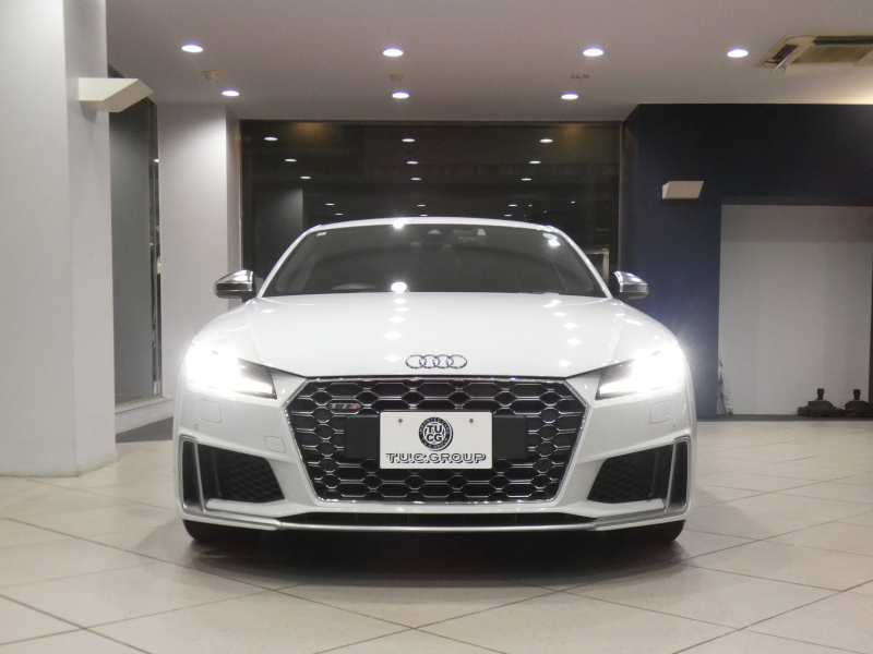 アウディ TTS TTSｸｰﾍﾟ　後期 ADVｷｰ ﾚｰﾝ&ｻｲﾄﾞｱｼｽﾄ ｸﾙｺﾝ 灰革 ﾋｰﾀｰ MMIﾅﾋﾞ B&Oｻｳﾝﾄﾞ ﾊﾞｰﾁｬﾙCP Bｶﾒﾗ PDC ﾏﾄﾘｸｽLED 専用ｴｸｽﾃﾘｱ OP19ｲﾝﾁAW 286ps　2年保証