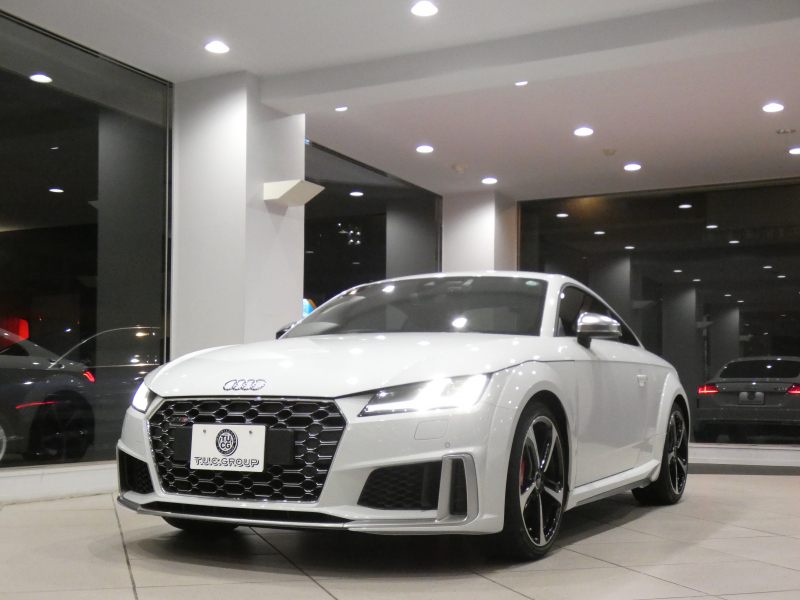 アウディ TTS TTSｸｰﾍﾟ　後期 ADVｷｰ ﾚｰﾝ&ｻｲﾄﾞｱｼｽﾄ ｸﾙｺﾝ 灰革 ﾋｰﾀｰ MMIﾅﾋﾞ B&Oｻｳﾝﾄﾞ ﾊﾞｰﾁｬﾙCP Bｶﾒﾗ PDC ﾏﾄﾘｸｽLED 専用ｴｸｽﾃﾘｱ OP19ｲﾝﾁAW 286ps　2年保証