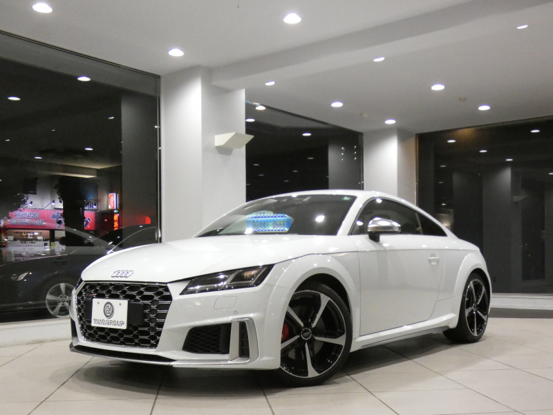 アウディ TTS TTSｸｰﾍﾟ　後期 ADVｷｰ ﾚｰﾝ&ｻｲﾄﾞｱｼｽﾄ ｸﾙｺﾝ 灰革 ﾋｰﾀｰ MMIﾅﾋﾞ B&Oｻｳﾝﾄﾞ ﾊﾞｰﾁｬﾙCP Bｶﾒﾗ PDC ﾏﾄﾘｸｽLED 専用ｴｸｽﾃﾘｱ OP19ｲﾝﾁAW 286ps　2年保証