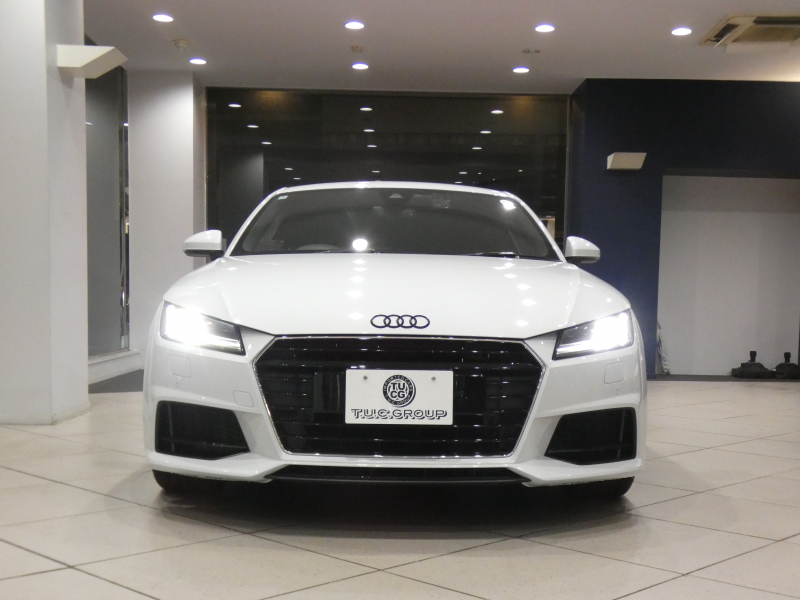 アウディ TTクーペ TTｸｰﾍﾟ 2.0TFSI Sﾗｲﾝ&ｱｼｽﾀﾝｽPKG　ADVｷｰ ｸﾙｺﾝ 半革 MMIﾅﾋﾞTV Bｶﾒﾗ PDC ﾊﾞｰﾁｬﾙCP ﾏﾄﾘｸｽLED 前後Dﾚｺ Sﾗｲﾝｴｸｽﾃﾘｱ&18AW　2年保証