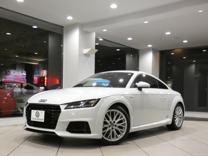 アウディ TTクーペ TTｸｰﾍﾟ 2.0TFSI Sﾗｲﾝ&ｱｼｽﾀﾝｽPKG　ADVｷｰ ｸﾙｺﾝ 半革 MMIﾅﾋﾞTV Bｶﾒﾗ PDC ﾊﾞｰﾁｬﾙCP ﾏﾄﾘｸｽLED 前後Dﾚｺ Sﾗｲﾝｴｸｽﾃﾘｱ&18AW　2年保証