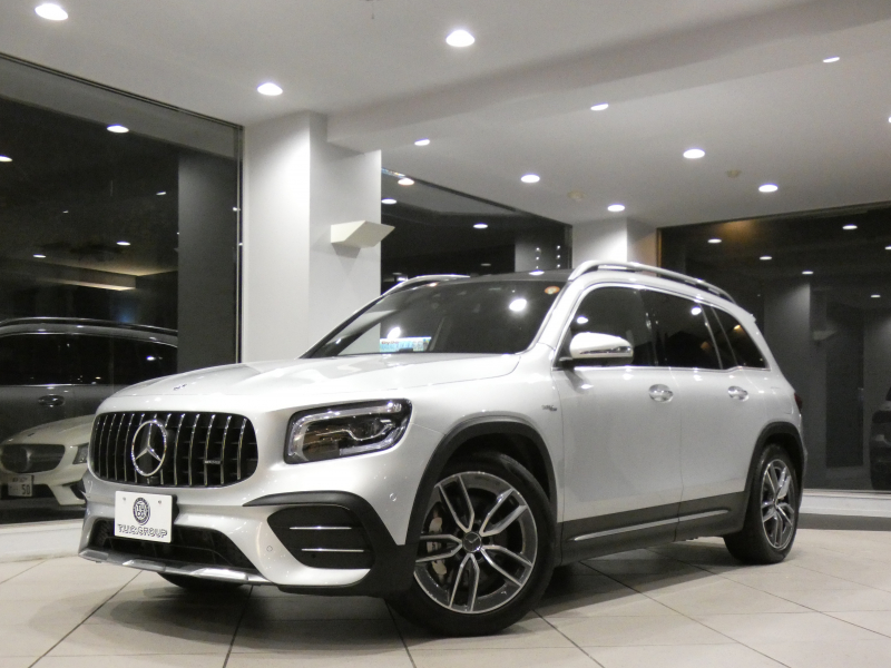 AMG GLB GLB35 4MATIC AMGｱﾄﾞﾊﾞﾝｽﾄPKG　黒&赤革 ﾋｰﾀｰ ﾊﾟﾉﾗﾏSR MBUX ﾍｯﾄﾞｱｯﾌﾟDSP Meｺﾈｸﾄ ﾜｲﾔﾚｽCH 全周囲ｶﾒﾗ PTS ﾏﾙﾁﾋﾞｰﾑLED ｱﾝﾋﾞｴﾝﾄﾗｲﾄ 専用ｴｸｽﾃﾘｱ&19AW 306ps　2年保証