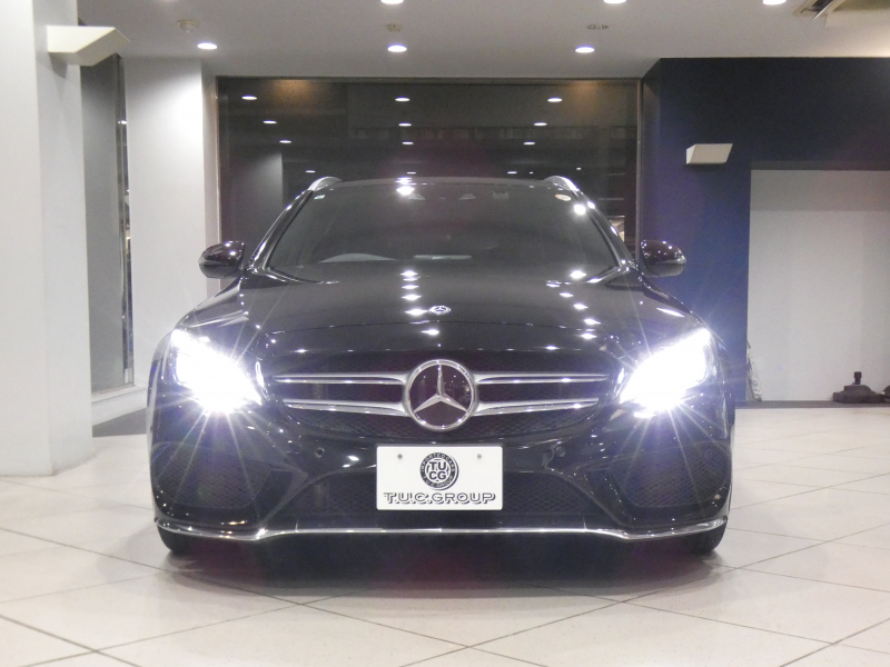 メルセデスベンツ Cクラス C250ｽﾃｰｼｮﾝﾜｺﾞﾝ ｽﾎﾟｰﾂ ﾚｰﾀﾞｰｾｰﾌﾃｨPKG　ｷｰﾚｽｺﾞｰ 黒革 ﾋｰﾀｰ ﾅﾋﾞTV ﾌﾞﾙﾒｽﾀｰ ﾍｯﾄﾞｱｯﾌﾟDSP Bｶﾒﾗ PTS LEDﾗｲﾄ ｱﾝﾋﾞｴﾝﾄﾗｲﾄ ｵｰﾄﾃｰﾙｹﾞｰﾄ AMGｽﾀｲﾘﾝｸﾞ&19AW 9AT　2年保証