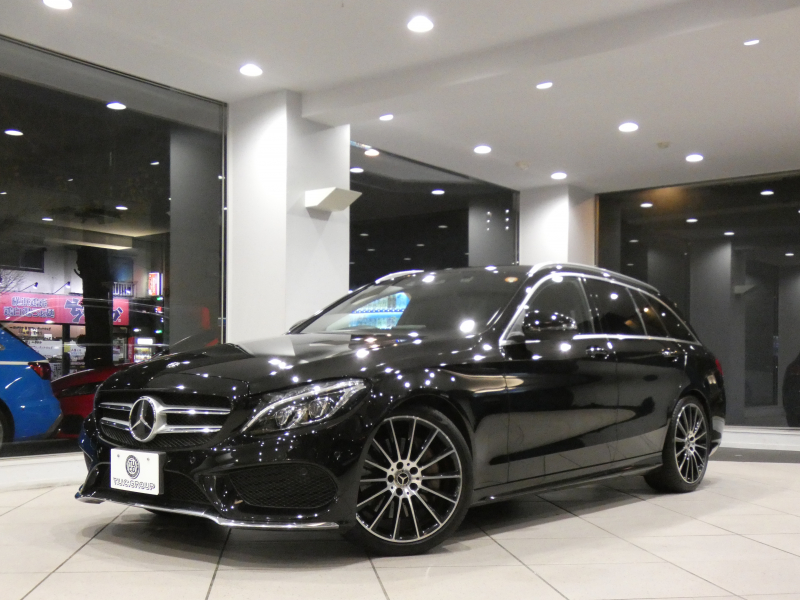メルセデスベンツ Cクラス C250ｽﾃｰｼｮﾝﾜｺﾞﾝ ｽﾎﾟｰﾂ ﾚｰﾀﾞｰｾｰﾌﾃｨPKG　ｷｰﾚｽｺﾞｰ 黒革 ﾋｰﾀｰ ﾅﾋﾞTV ﾌﾞﾙﾒｽﾀｰ ﾍｯﾄﾞｱｯﾌﾟDSP Bｶﾒﾗ PTS LEDﾗｲﾄ ｱﾝﾋﾞｴﾝﾄﾗｲﾄ ｵｰﾄﾃｰﾙｹﾞｰﾄ AMGｽﾀｲﾘﾝｸﾞ&19AW 9AT　2年保証