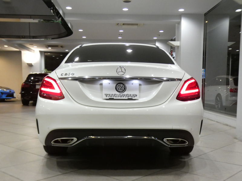 メルセデスベンツ Cクラス C200 AVG AMGﾗｲﾝ ﾚｰﾀﾞｰｾｰﾌﾃｨPKG　後期 BSG搭載 有償色 黒革 ﾋｰﾀｰ ﾅﾋﾞTV carplay Bｶﾒﾗ PTS ﾏﾙﾁﾋﾞｰﾑLED ｱﾝﾋﾞｴﾝﾄﾗｲﾄ AMGｽﾀｲﾘﾝｸﾞ&18AW　2年保証