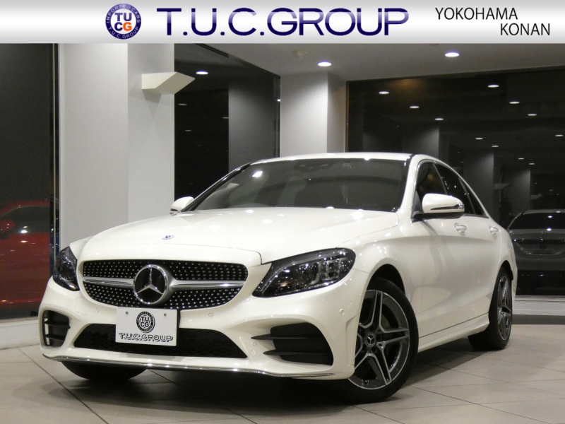 メルセデスベンツ Cクラス C200 AVG AMGﾗｲﾝ ﾚｰﾀﾞｰｾｰﾌﾃｨPKG　後期 BSG搭載 有償色 黒革 ﾋｰﾀｰ ﾅﾋﾞTV carplay Bｶﾒﾗ PTS ﾏﾙﾁﾋﾞｰﾑLED ｱﾝﾋﾞｴﾝﾄﾗｲﾄ AMGｽﾀｲﾘﾝｸﾞ&18AW　2年保証