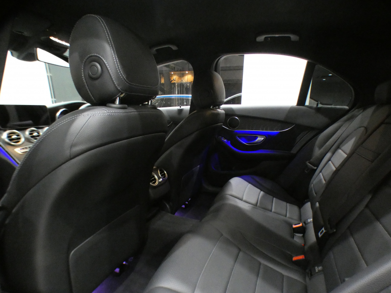 メルセデスベンツ Cクラス C200 AVG AMGﾗｲﾝ ﾚｰﾀﾞｰｾｰﾌﾃｨPKG　後期 BSG搭載 有償色 黒革 ﾋｰﾀｰ ﾅﾋﾞTV carplay Bｶﾒﾗ PTS ﾏﾙﾁﾋﾞｰﾑLED ｱﾝﾋﾞｴﾝﾄﾗｲﾄ AMGｽﾀｲﾘﾝｸﾞ&18AW　2年保証