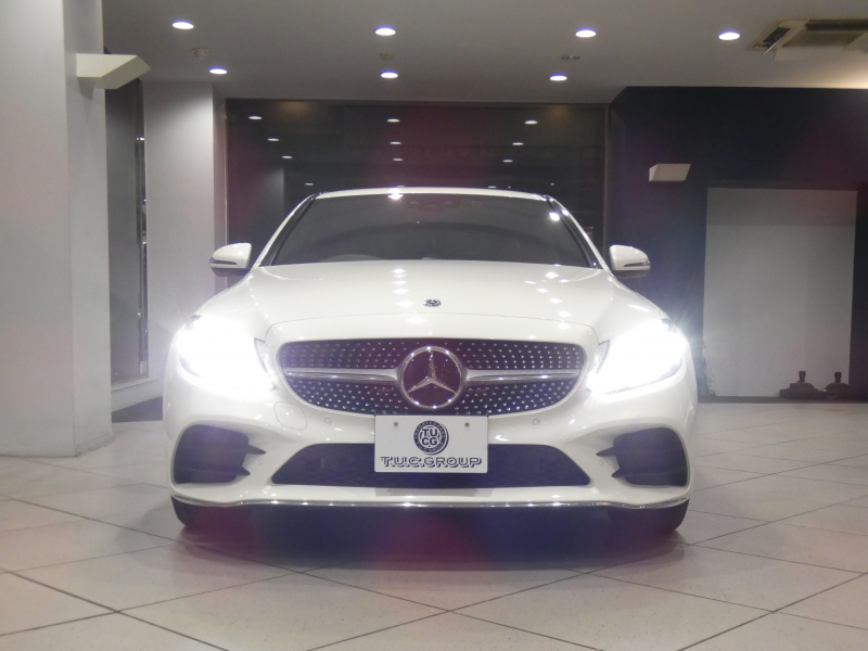 メルセデスベンツ Cクラス C200 AVG AMGﾗｲﾝ ﾚｰﾀﾞｰｾｰﾌﾃｨPKG　後期 BSG搭載 有償色 黒革 ﾋｰﾀｰ ﾅﾋﾞTV carplay Bｶﾒﾗ PTS ﾏﾙﾁﾋﾞｰﾑLED ｱﾝﾋﾞｴﾝﾄﾗｲﾄ AMGｽﾀｲﾘﾝｸﾞ&18AW　2年保証