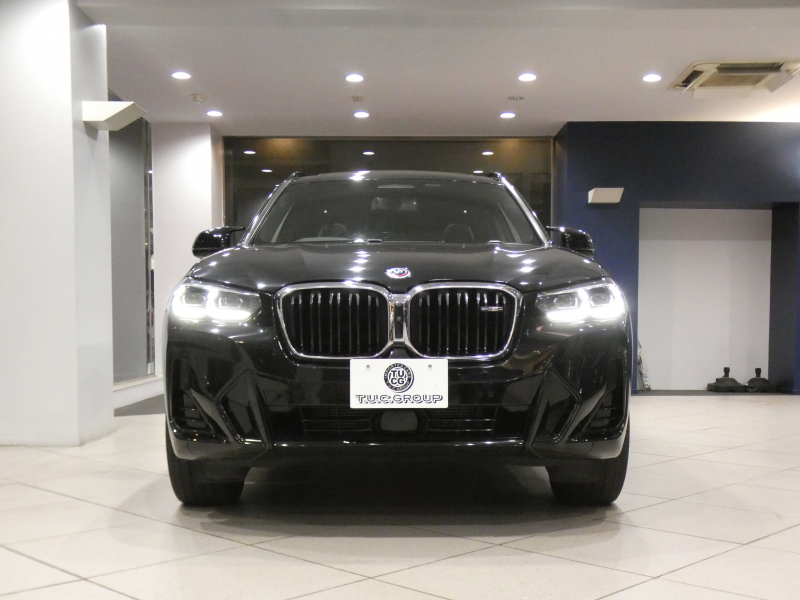 BMW X3 X3 M40i　1ｵｰﾅｰ 後期 DｱｼｽﾄP 追ACC ﾚｰﾝCH 衝突軽減 黒革 全席ﾋｰﾀｰ ﾊﾟﾉﾗﾏSR iﾄﾞﾗｲﾌﾞﾅﾋﾞ(ﾀｯﾁP対応第7世代) harmank ﾍｯﾄﾞｱｯﾌﾟDSP 全周ｶﾒﾗ PDC LEDﾗｲﾄ 専用ｴｸｽﾃﾘｱ&20AW B58BEG 387ps　2年保証