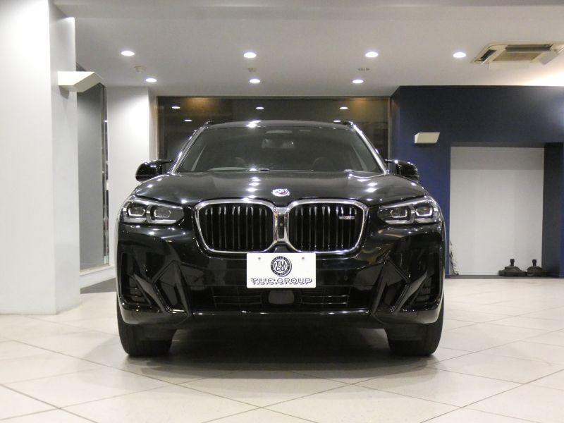 BMW X3 X3 M40i　1ｵｰﾅｰ 後期 DｱｼｽﾄP 追ACC ﾚｰﾝCH 衝突軽減 黒革 全席ﾋｰﾀｰ ﾊﾟﾉﾗﾏSR iﾄﾞﾗｲﾌﾞﾅﾋﾞ(ﾀｯﾁP対応第7世代) harmank ﾍｯﾄﾞｱｯﾌﾟDSP 全周ｶﾒﾗ PDC LEDﾗｲﾄ 専用ｴｸｽﾃﾘｱ&20AW B58BEG 387ps　2年保証