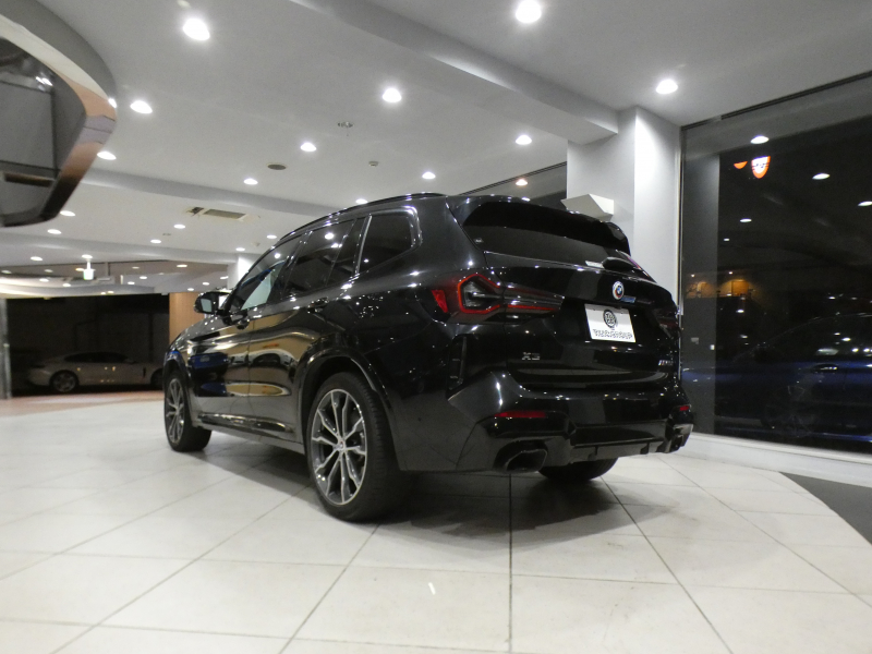 BMW X3 X3 M40i　1ｵｰﾅｰ 後期 DｱｼｽﾄP 追ACC ﾚｰﾝCH 衝突軽減 黒革 全席ﾋｰﾀｰ ﾊﾟﾉﾗﾏSR iﾄﾞﾗｲﾌﾞﾅﾋﾞ(ﾀｯﾁP対応第7世代) harmank ﾍｯﾄﾞｱｯﾌﾟDSP 全周ｶﾒﾗ PDC LEDﾗｲﾄ 専用ｴｸｽﾃﾘｱ&20AW B58BEG 387ps　2年保証