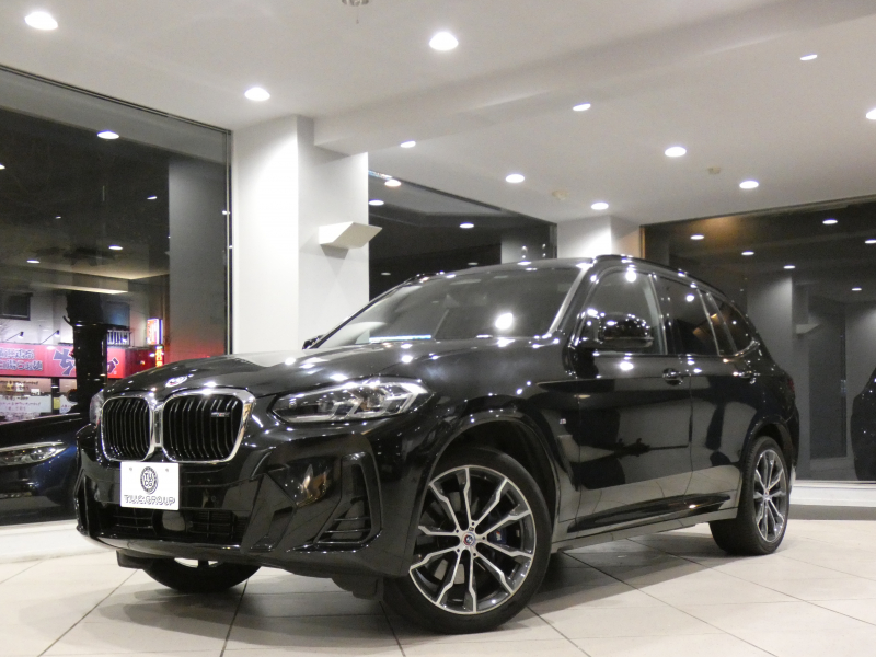 BMW X3 X3 M40i　1ｵｰﾅｰ 後期 DｱｼｽﾄP 追ACC ﾚｰﾝCH 衝突軽減 黒革 全席ﾋｰﾀｰ ﾊﾟﾉﾗﾏSR iﾄﾞﾗｲﾌﾞﾅﾋﾞ(ﾀｯﾁP対応第7世代) harmank ﾍｯﾄﾞｱｯﾌﾟDSP 全周ｶﾒﾗ PDC LEDﾗｲﾄ 専用ｴｸｽﾃﾘｱ&20AW B58BEG 387ps　2年保証