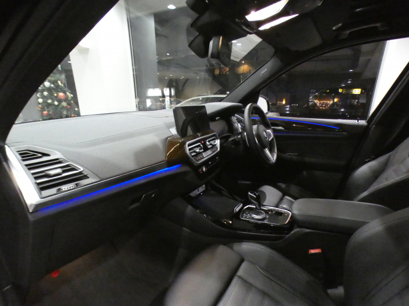 BMW X3 X3 M40i　1ｵｰﾅｰ 後期 DｱｼｽﾄP 追ACC ﾚｰﾝCH 衝突軽減 黒革 全席ﾋｰﾀｰ ﾊﾟﾉﾗﾏSR iﾄﾞﾗｲﾌﾞﾅﾋﾞ(ﾀｯﾁP対応第7世代) harmank ﾍｯﾄﾞｱｯﾌﾟDSP 全周ｶﾒﾗ PDC LEDﾗｲﾄ 専用ｴｸｽﾃﾘｱ&20AW B58BEG 387ps　2年保証