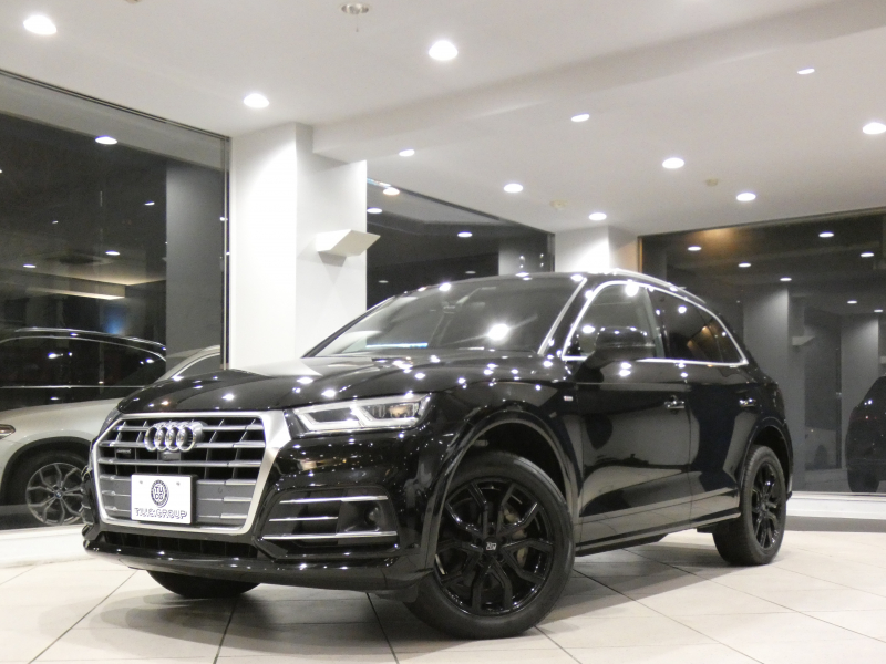 アウディ Q5 Q5 40TDIｸﾜﾄﾛｽﾎﾟｰﾂ Sﾗｲﾝ&ｱｼｽﾀﾝｽPKG　ADVｷｰ 追ACC ﾚｰﾝ&ｻｲﾄﾞｱｼｽﾄ ﾊﾟｰｸｱｼｽﾄ 半革 ﾋｰﾀｰ ☆ｻﾝﾙｰﾌ MMIﾅﾋﾞ ﾊﾞｰﾁｬﾙCP 全周ｶﾒﾗ PDC ｽﾏｰﾄﾌｫﾝIF ﾏﾄﾘｸｽLED ｱﾝﾋﾞｴﾝﾄﾗｲﾄ Sﾗｲﾝｴｸｽﾃﾘｱ OZ19ｲﾝﾁAW　2年保証