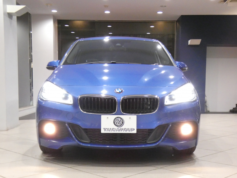 BMW 2シリーズ 218dｸﾞﾗﾝﾂｱﾗｰ Mｽﾎﾟｰﾂ ADｾｰﾌﾃｨPKG　ｺﾝﾌｫA 追従ACC 衝突軽減 ﾍｯﾄﾞｱｯﾌﾟDSP ﾍｷｻｺﾞﾝｸﾛｽｼｰﾄ iﾄﾞﾗｲﾌﾞﾅﾋﾞ(NBT-EVO) Bｶﾒﾗ Rｾﾝｻｰ LEDﾗｲﾄ ｵｰﾄﾃｰﾙｹﾞｰﾄ Mｽﾎﾟｰﾂｴｱﾛ&17AW　2年保証