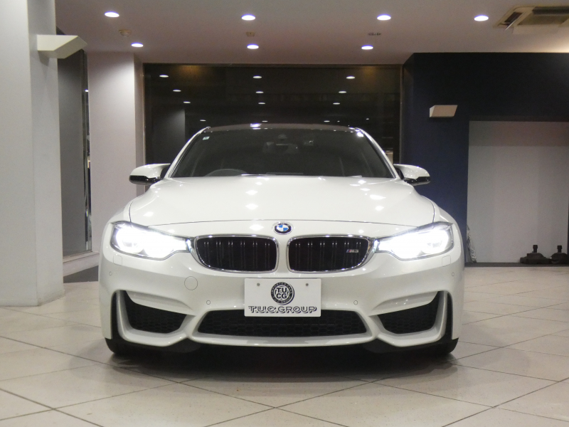 BMW Mシリーズ M3 MDCT　後期 ﾚｰﾝCHW ｸﾙｺﾝ 黒革 ﾋｰﾀｰ iﾄﾞﾗｲﾌﾞﾅﾋﾞ(第6世代ﾀｯﾁP対応) ☆harmank Bｶﾒﾗ PDC LEDﾗｲﾄ&ﾃｰﾙﾗﾝﾌﾟ 専用ｴｸｽﾃﾘｱ&19AW 431ps　2年保証