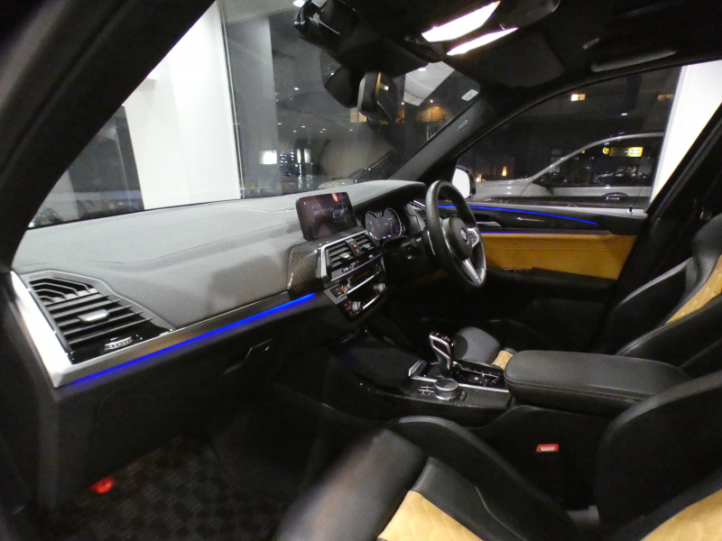 BMW Mシリーズ X3 Mｺﾝﾍﾟﾃｨｼｮﾝ　ｺﾝﾌｫA Dｱｼｽﾄ+ 追ACC ﾚｰﾝCHW 衝突軽減 黒&ﾍﾞｰｼﾞｭ革 ﾋｰﾀｰ&ﾍﾞﾝﾁﾚｰﾀｰ ☆ﾊﾟﾉﾗﾏSR iﾄﾞﾗｲﾌﾞﾅﾋﾞﾗｲﾌﾞCP harman/K ｼﾞｪｽﾁｬｰC ﾍｯﾄﾞｱｯﾌﾟDSP LEDﾗｲﾄ 専用ｴｸｽﾃﾘｱ&21AW ｱｲﾊﾞｯﾊｻｽ 510ps　2年保証