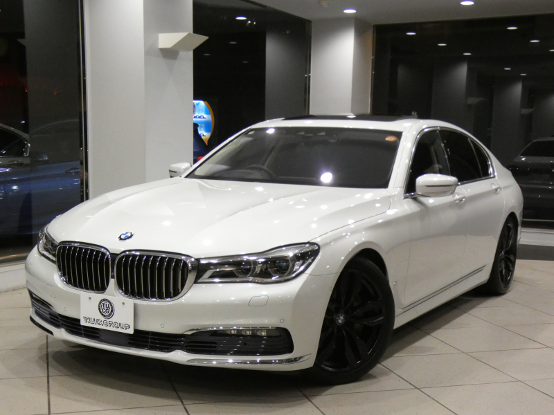 BMW 7シリーズ 740i ﾌﾟﾗｽPKG　☆有償色 ｺﾝﾌｫA Dｱｼｽﾄ+ 追ACC ﾚｰﾝCHW 衝突軽減 黒革 全席ﾋｰﾀｰ ﾏｯｻｰｼﾞ ｻﾝﾙｰﾌ iﾄﾞﾗｲﾌﾞﾅﾋﾞ(第6世代ﾀｯﾁP対応) 全周囲ｶﾒﾗ PDC ☆ﾚｰｻﾞｰﾗｲﾄ ｵｰﾄﾄﾗﾝｸ ﾛﾜﾘﾝｸﾞKIT 20AW　2年保証