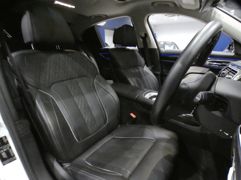 BMW 7シリーズ 740i ﾌﾟﾗｽPKG　☆有償色 ｺﾝﾌｫA Dｱｼｽﾄ+ 追ACC ﾚｰﾝCHW 衝突軽減 黒革 全席ﾋｰﾀｰ ﾏｯｻｰｼﾞ ｻﾝﾙｰﾌ iﾄﾞﾗｲﾌﾞﾅﾋﾞ(第6世代ﾀｯﾁP対応) 全周囲ｶﾒﾗ PDC ☆ﾚｰｻﾞｰﾗｲﾄ ｵｰﾄﾄﾗﾝｸ ﾛﾜﾘﾝｸﾞKIT 20AW　2年保証