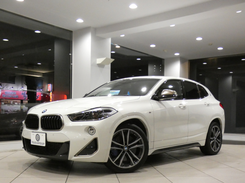 BMW X2 X2 M35i ADｱｸﾃｨﾌﾞｾｰﾌﾃｨPKG　ｺﾝﾌｫA 追ACC ﾚｰﾝDW 黒革 ﾋｰﾀｰ ﾀｯﾁP対応iﾄﾞﾗｲﾌﾞﾅﾋﾞ(第6世代) ﾍｯﾄﾞｱｯﾌﾟDSP Bｶﾒﾗ PDC LEDﾗｲﾄ ｵｰﾄﾃｰﾙｹﾞｰﾄ 専用ｴｸｽﾃﾘｱ&19AW 306ps　2年保証