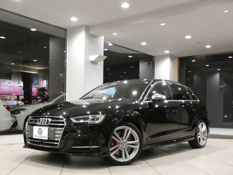 アウディ S3 S3ｽﾎﾟｰﾂﾊﾞｯｸ ｱｼｽﾀﾝｽPKG　後期最終 追ACC ﾚｰﾝ&ｻｲﾄﾞｱｼｽﾄ 黒革 ﾋｰﾀｰ MMIﾅﾋﾞ ﾊﾞｰﾁｬﾙCP Bｶﾒﾗ PDC ｽﾏｰﾄﾌｫﾝIF ☆ﾏﾄﾘｸｽLED 専用ｴｸｽﾃﾘｱ&18AW ﾚｯﾄﾞｷｬﾘﾊﾟｰ ☆ﾏｸﾞﾈﾃｨｯｸR 290ps　2年保証