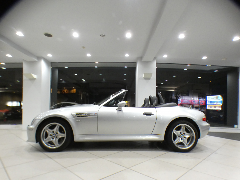 BMW Mシリーズ Z3 Mﾛｰﾄﾞｽﾀｰ　正規ﾃﾞｨｰﾗｰ車 左ﾊﾝﾄﾞﾙ 5速ﾏﾆｭｱﾙ 黒ﾅｯﾊﾟ革ｽﾎﾟｰﾂｼｰﾄ/黒幌 ｶﾛｯﾂｪﾘｱCDｵｰﾃﾞｨｵ BTｵｰﾃﾞｨｵ ETC ｷｰﾚｽ 17ｲﾝﾁAW