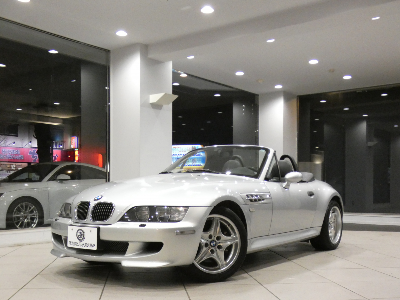 BMW Mシリーズ Z3 Mﾛｰﾄﾞｽﾀｰ　正規ﾃﾞｨｰﾗｰ車 左ﾊﾝﾄﾞﾙ 5速ﾏﾆｭｱﾙ 黒ﾅｯﾊﾟ革ｽﾎﾟｰﾂｼｰﾄ/黒幌 ｶﾛｯﾂｪﾘｱCDｵｰﾃﾞｨｵ BTｵｰﾃﾞｨｵ ETC ｷｰﾚｽ 17ｲﾝﾁAW