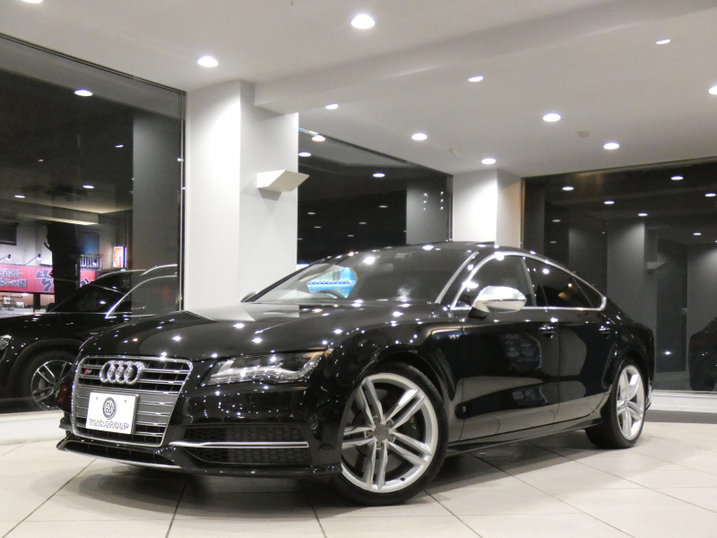 アウディ S7 S7ｽﾎﾟｰﾂﾊﾞｯｸ　☆1ｵｰﾅｰ ADVｷｰ 黒革 全席ﾋｰﾀｰ ｻﾝﾙｰﾌ MMIﾅﾋﾞ BOSE Bｶﾒﾗ PDC ﾘｱ独立AC LEDﾗｲﾄ 専用ｴｸｽﾃﾘｱ&20AW 420ps　2年保証