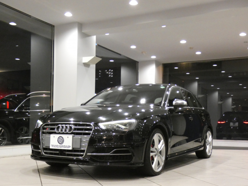 アウディ S3 S3ｽﾎﾟｰﾂﾊﾞｯｸ ﾚｻﾞｰ&LEDﾗｲﾄPKG　ADVｷｰ 追ACC ｱｳﾃﾞｨﾌﾟﾚｾﾝｽ 黒革 ﾋｰﾀｰ MMIﾅﾋﾞ Bｶﾒﾗ PDC LEDﾗｲﾄ 専用ｴｸｽﾃﾘｱ&18AW 赤ｷｬﾘﾊﾟｰ 285ps　2年保証