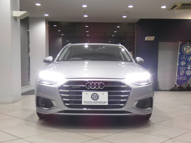 アウディ A4アバント A4ｱﾊﾞﾝﾄ 45TFSIｸﾜﾄﾛ ｱﾄﾞﾊﾞﾝｽﾄ ﾊﾟｰｸｱｼｽﾄPKG　後期 追ACC ﾚｰﾝ&ｻｲﾄﾞｱｼｽﾄ ｱｳﾃﾞｨﾌﾟﾚｾﾝｽ ｸﾛｽｼｰﾄ ﾋｰﾀｰ ﾀｯﾁｽｸﾘｰﾝMMIﾅﾋﾞ 全周囲ｶﾒﾗ PDC ﾏﾄﾘｸｽLED ﾏﾙﾁｶﾗｰｱﾝﾋﾞｴﾝﾄ　2年保証