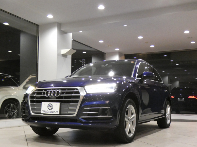 アウディ Q5 Q5 2.0TFSIｸﾜﾄﾛｽﾎﾟｰﾂ Sﾗｲﾝ&ｱｼｽﾀﾝｽPKG　ADVｷｰ 追ACC ｻｲﾄﾞｱｼｽﾄ ｱｳﾃﾞｨﾌﾟﾚｾﾝｽ ﾊﾟｰｸｱｼｽﾄ 半革 ﾋｰﾀｰ MMIﾅﾋﾞ ﾊﾞｰﾁｬﾙCP 全周ｶﾒﾗ PDC LEDﾗｲﾄ Sﾗｲﾝｴｸｽﾃﾘｱ&19AW　2年保証