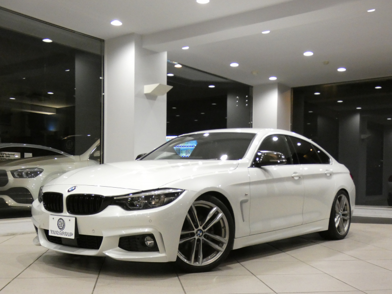 BMW 4シリーズ 420iｸﾞﾗﾝｸｰﾍﾟｽﾀｲﾙﾏｲｽﾀｰ　☆関西地区限定 追ACC ﾚｰﾝCHW 赤革 ﾋｰﾀｰ ☆ﾚｻﾞｰﾀﾞｯｼｭﾎﾞｰﾄﾞ iﾄﾞﾗｲﾌﾞﾅﾋﾞ(NBT-EVO) TV Bｶﾒﾗ PDC LEDﾗｲﾄ Mｽﾎﾟｰﾂｴｱﾛ&19AW ☆H&Rｻｽ ☆ﾐﾈﾗﾙﾎﾜｲﾄ　2年保証