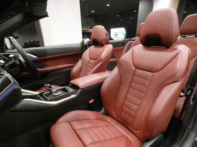 BMW 4シリーズ 420iｶﾌﾞﾘｵﾚ Mｽﾎﾟｰﾂ ﾌｧｽﾄﾄﾗｯｸPKG　ｺﾝﾌｫA Dｱｼｽﾄ 追ACC ﾚｰﾝCHW 衝突軽減 赤革/黒幌 ﾋｰﾀｰ&ｴｱｶﾗｰ iﾄﾞﾗｲﾌﾞﾅﾋﾞ(第7世代) ☆harmank ﾜｲﾔﾚｽCH 全周囲ｶﾒﾗ PDC LEDﾗｲﾄ Mｽﾎﾟｰﾂｴｸｽﾃﾘｱ&19AW ｶｰﾎﾞﾝFﾘｯﾌﾟ　2年保証